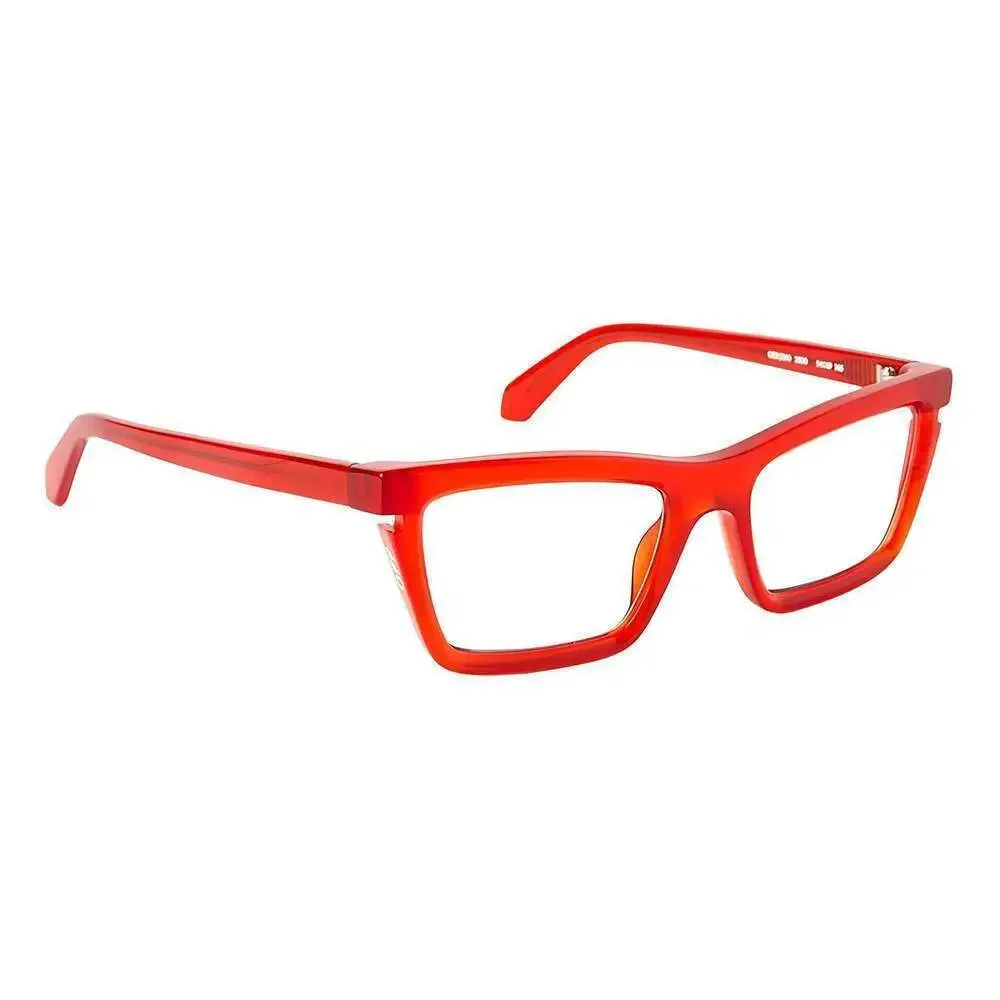 NWT Off-White Style 50 Red Cat Eye 59mm Eyeglasses